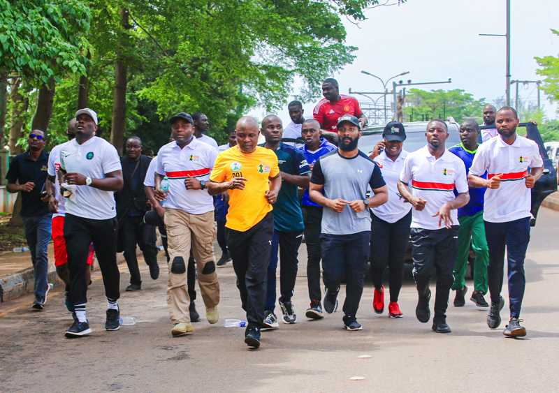Highlights from Race Day at the Enugu City International Marathon